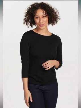 WoolX Jenny Black  3/4 Sleeve Merino Blend Top Bundle *Read Description *